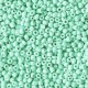 Glasperlen rocailles 11/0 (2mm) Mint turquoise